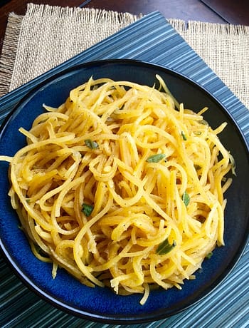 Savory Butternut Squash “Noodles”