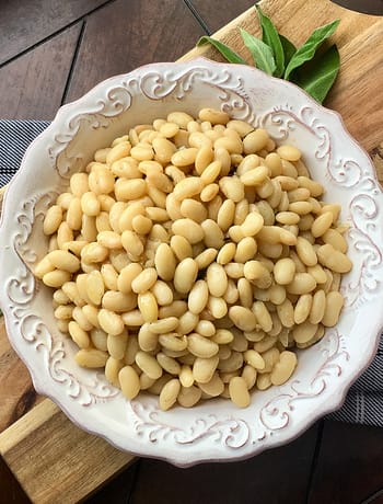 Tuscan White Beans with Fresh Sage