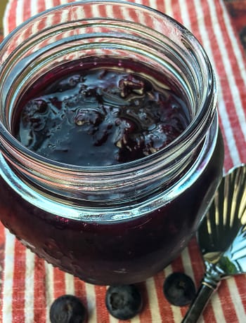 Instant Pot Blueberry Maple Compote