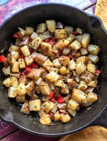 Easy Parmesan Home Fries