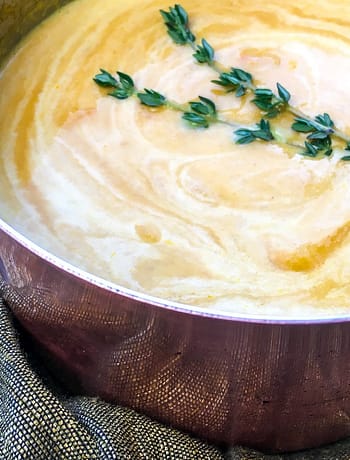 "Creamy" Ginger Carrot Soup