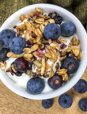 Blueberry and Almond Granola