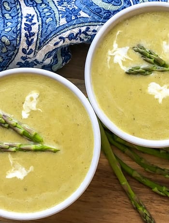 Instant Pot Cream Of Asparagus Soup
